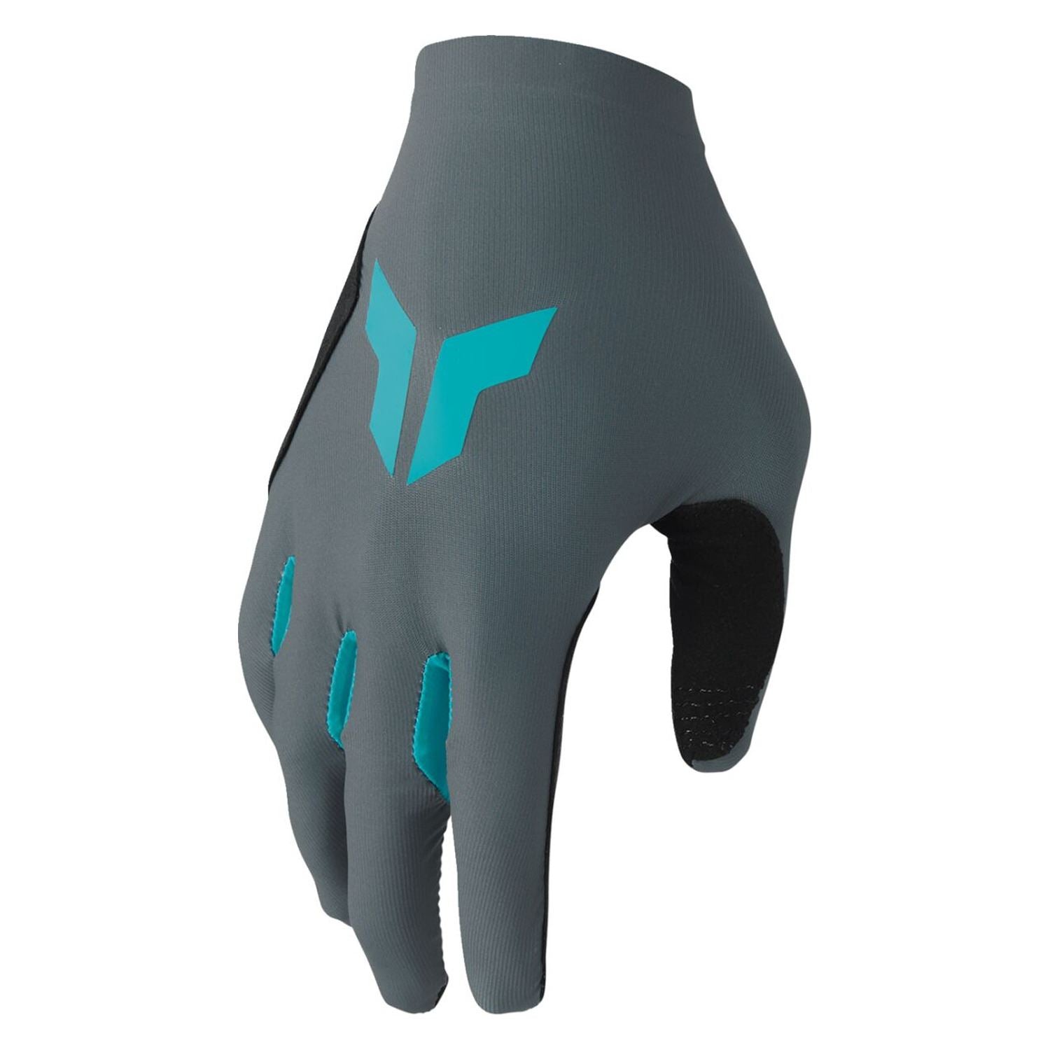 Thor 2026 Womens Sportmode Iconic Grey Aqua MX Gloves